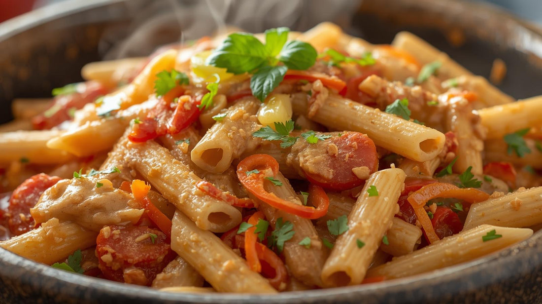 15 Minutes Peanut Butter Pasta