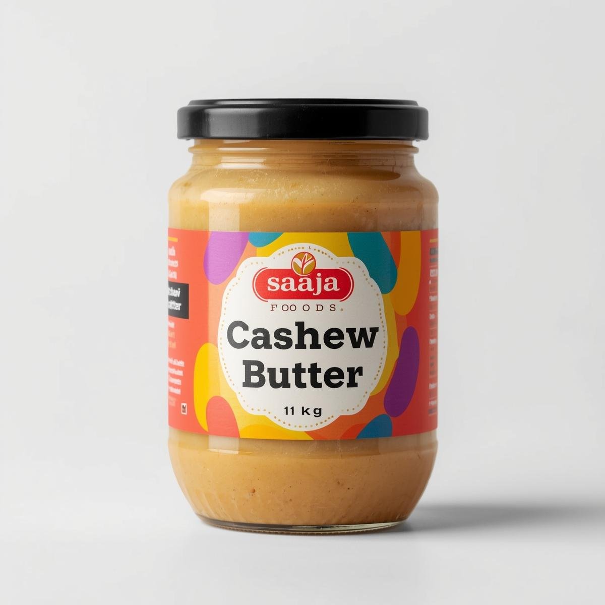 Saaja Plain Cashew Butter_1kg_Family Pack