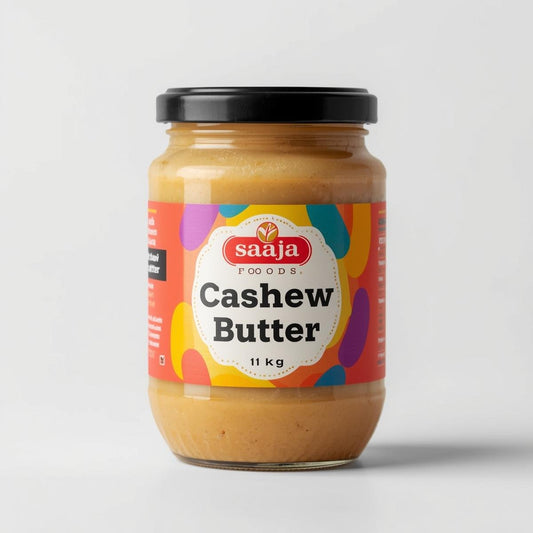Saaja Plain Cashew Butter_1kg_Family Pack