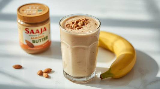 Almond Butter Banana Smoothie