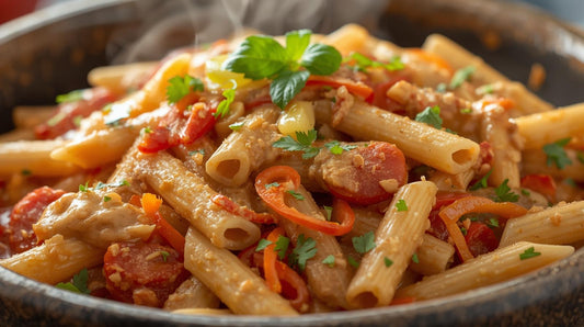 15 Minutes Peanut Butter Pasta