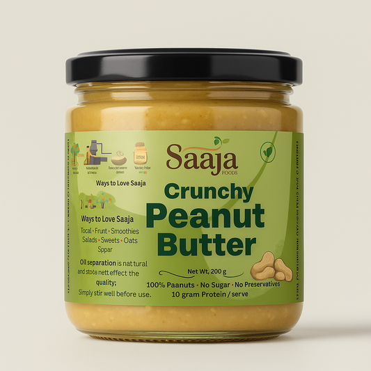 Saaja Crunchy Peanut Butter_200grams (Copy)